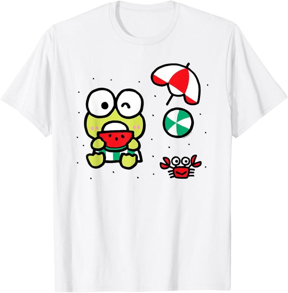 

Keroppi Beach Summer Watermelon T-Shirt Unisex T-Shirt XL