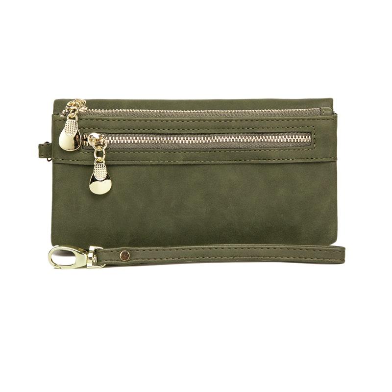 Retro Wallet Women's Long Multi-functional Women's Wallet Clutch Bag Change Bag