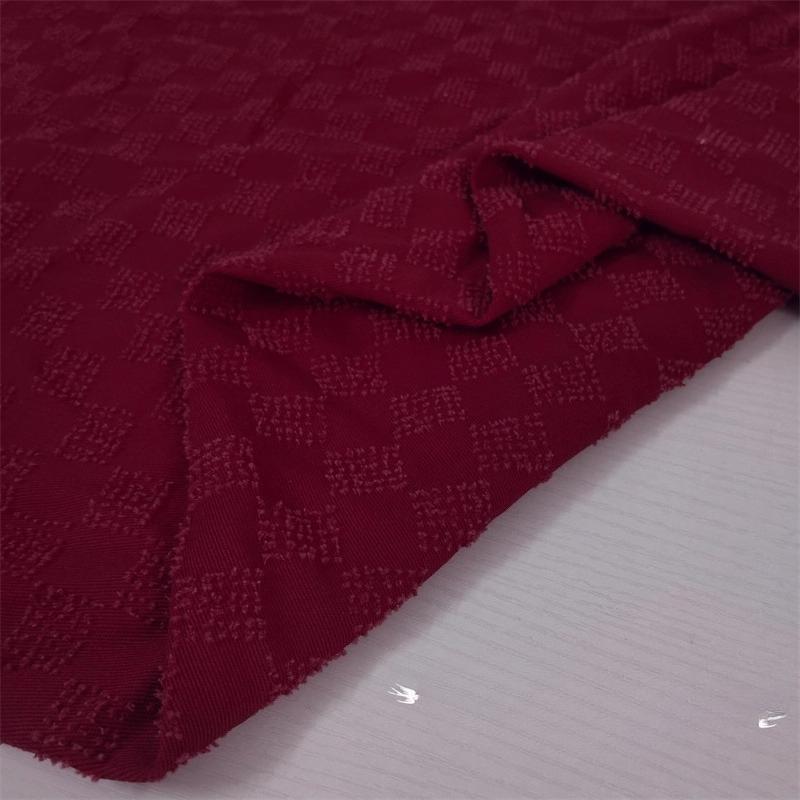 Praná Čistá Bavlna Džínová Žakárová Látka Vintage Háčkovaná pro DIY Šití Bundy Košile Šaty Oblečení Designové Látky Látka