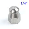 Sewer Cleaning Nozzle Drain Set Washer Female Nozzle Jet 1 Forward 3 Rear 1pcs Stainless Steel Cleaning New Useful