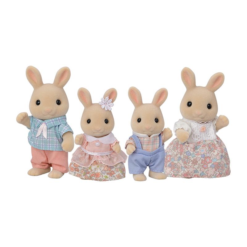 Sylvanian Families 5706 Milk Rabbit Family Set
