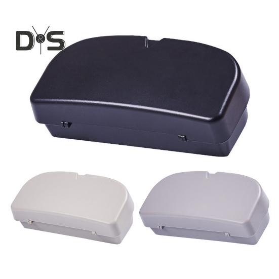 Car Glasses Box Holder Clip Style Car Sun Visor Securely Store Sunglasses Cards Keys Car Interior Automotive Glasses Container