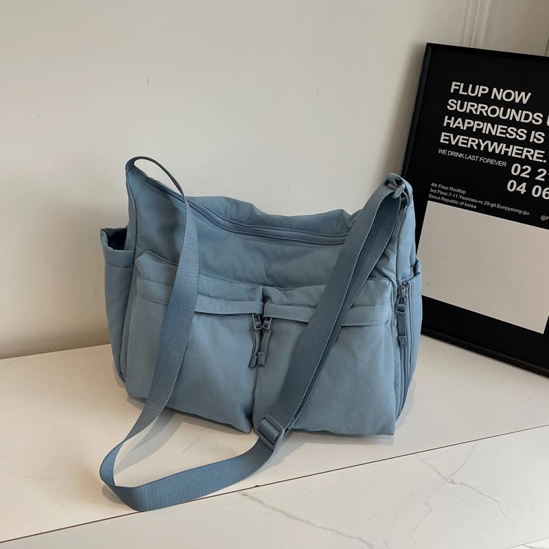 Women's Large Capacity Crossbody Bag Multi-Pocket Shoulder Bag