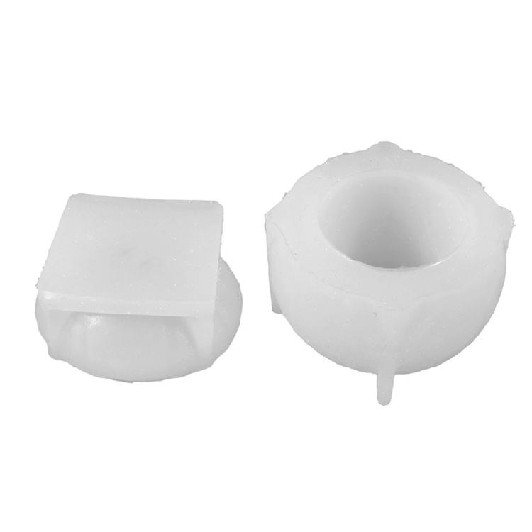 Soccer Shape Silicone Candle Molds Football Resin Jar Mould With Lid For Crafting Candle Soaps And Festival Decoration