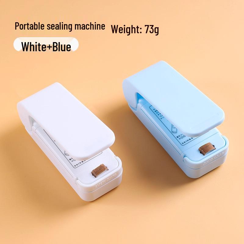 Mini užkandžių sandarinimo mašina: Buitinis plastikinių maišelių sandariklis maisto laikymui