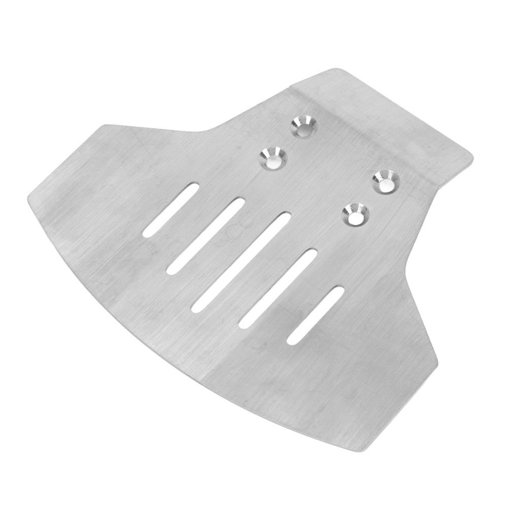 Stainless Steel Chassis Armor Protector Chassis Armor for Traxxas 2WD 1/10 RC Car Upgrade Parts