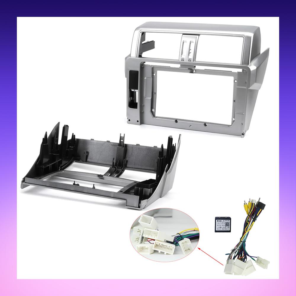 2 DIN Android Carplay Autoradio Für Toyota Land Cruiser Prado 150 2013-2017 Multimedia Player Head Unit Stereo GPS Navigation BT WIFI 2+32GB