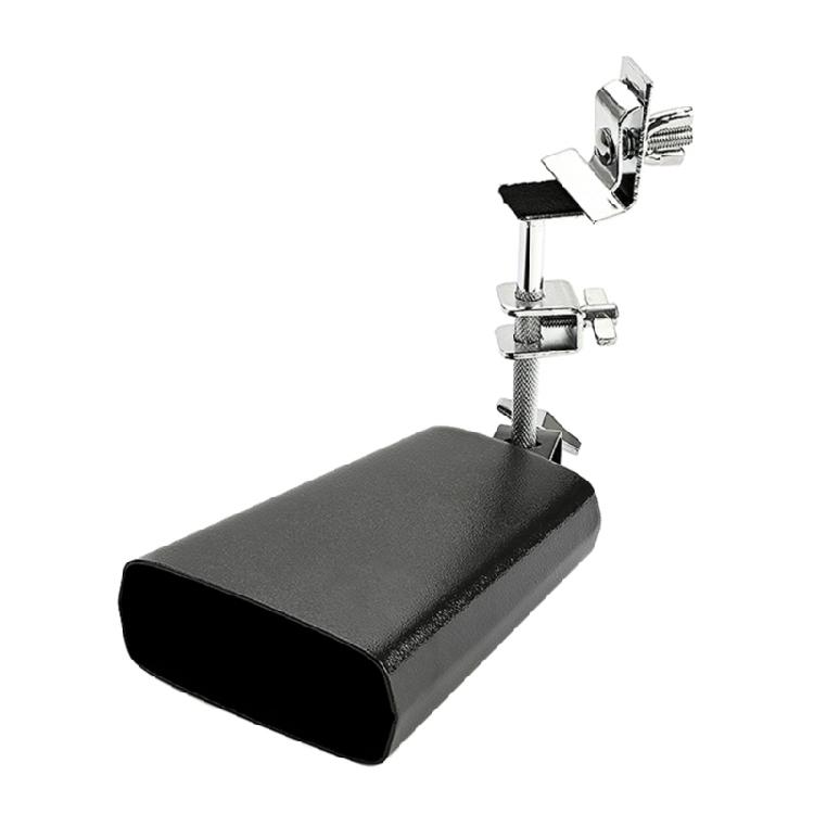 Metal Cowbell & Mount Holder Kit Hoop Mounted Cowbell Clamp Drum Hardware