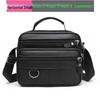 Men's Multifunctional Genuine Leather Crossbody Shoulder Bag