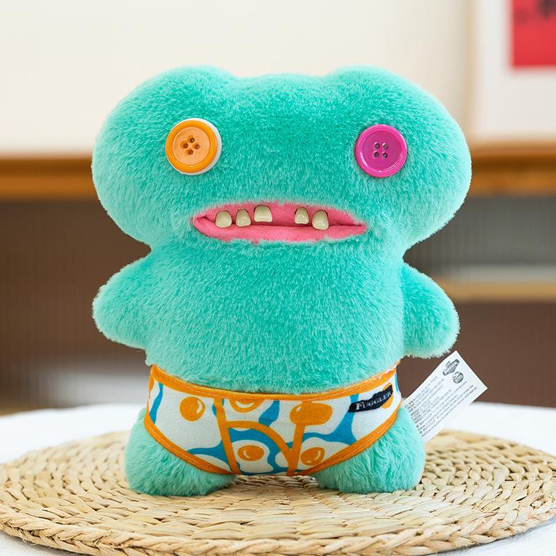 Großer Zahn Niedliches Zahnmonster Plüschtier Funk Zahn Schatz Hässlich Niedliche Monsterpuppe