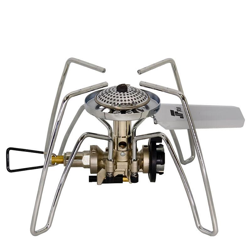 Stainless steel spider stove,outdoor camping windproof stove head,portable foldable stove head,high-power integrated picnicstove