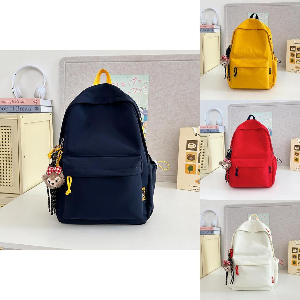 Nylon Letter Backpack For College Students With Large Capacity For Daily Use