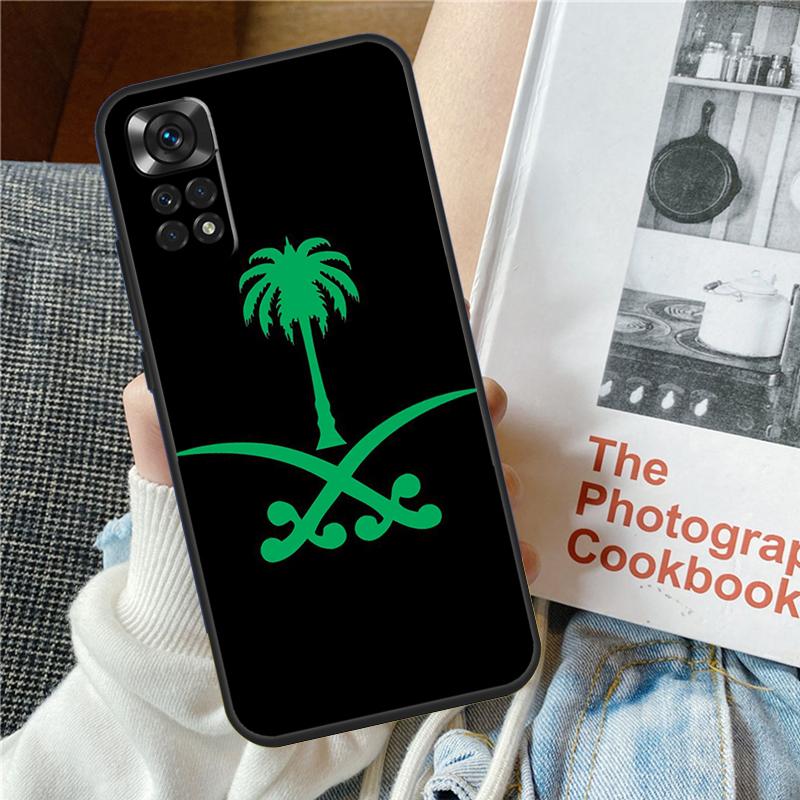 Kingdom of Saudi Arabia Flag Phone Case For Xiaomi Redmi Note 12 12S 12C 13C 10 10C 10A 9 9C 10S 11S 11 Pro Soft Cover