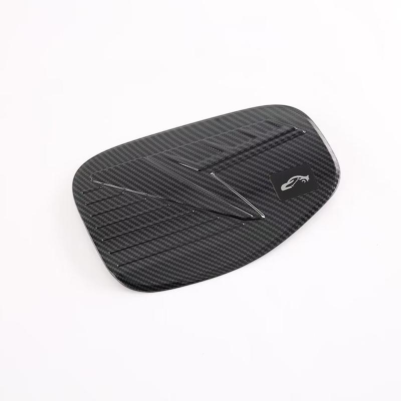 For Byd Dolphin EV EA1   Accessories Car Charging Cover Protection Decal Trim Styling ABS Carbon Black