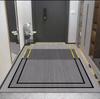 Light Luxury High Sense Entry Mat Door Mat Absorbent, Anti-slip and Wear-resistant Can Be Cleaned Bathroom Quick Dry Diatom Mud Mat