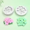 3D Flower Silicone Candle Molds for Candle Soap Making Chocolate Fondant Silicone Mold for Chocolate Candy Cake Baking