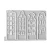 Portavelas Silicona Multicapa Casa Cuentas Decoraciones para Pasteles Trabajo en Arcilla Contenido del Paquete Especificaciones de Desmoldeo