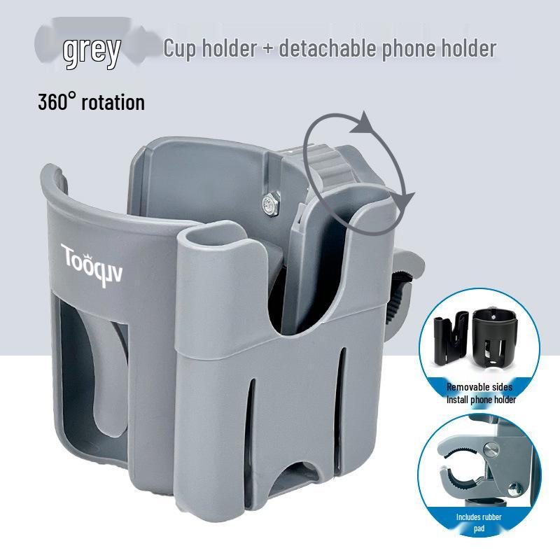 Universal Cup & Phone Holder for Electric Bikes and Vehicles