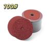 50 Pcs Hard Fiber Sandpaper Abrasive 4Inch Hand Sanding Tool Diameter 100mm Sanding Disc  Wood