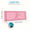 The Pink Panther Color Mouse Pad Large Gaming Table Cushion Non-slip Laptop Tablet Big Mousepad XXL Mat Mini PC Playmat With Lock edge