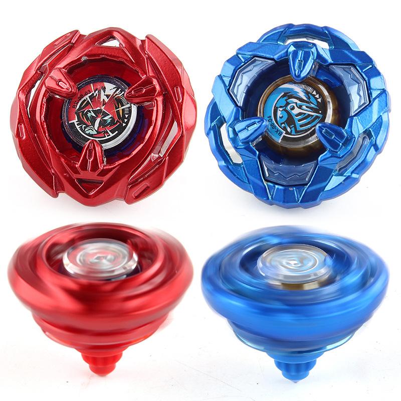 Sb Bx00 Series Exquisite Alloy Spinning Tops Set Available In Black Gold Red Colors Blue
