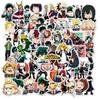 100PCS Naruto Stickers Dragon Ball  Attack On Titan Stickers for Laptop Water Bottle Skateboard Decal Toys Gifts