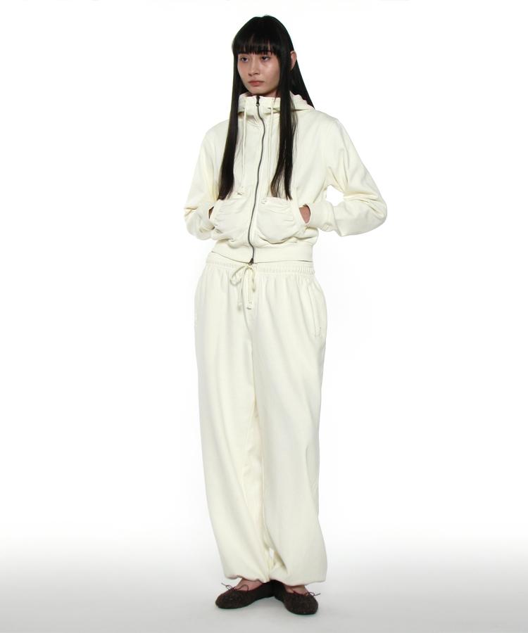 PARTIMENTO WOMEN Pwc Wide Leg Balloon Sweatpants_8 Colors (B Type)