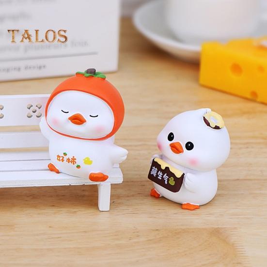 

Статуя утки, креативный микропейзаж, удобное ощущение руки, практичное DIY ремесло, миниатюрный орнамент в виде утки, автомобильные принадлежности