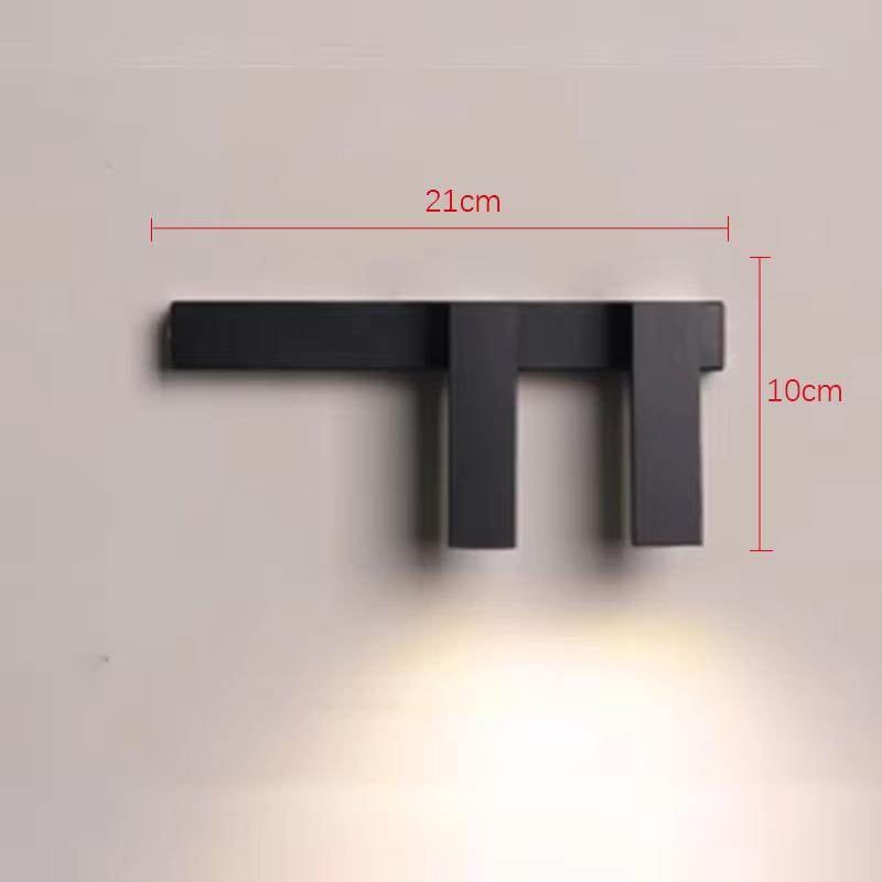

Современная спальня изголовье светодиодный настенный светильник гостиная дома спальня украшение настенное освещение проход двойной головной фон настенные лампы Cool White(5500-7000K)