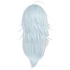 Perucă lungă albastru deschis Cosplay Anime Kemono Jihen Akira Costum Peruci de petrecere din păr sintetic rezistent la căldură