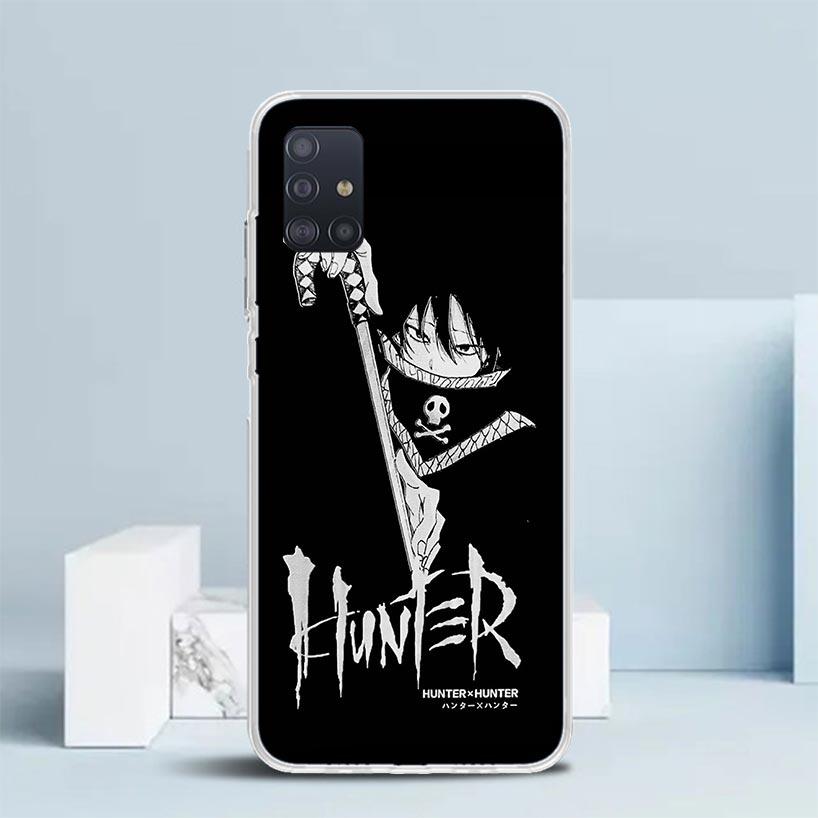 Huner X-Hunters Chrollo Shizuku Phone Case For Samsung Galaxy A52 A32 A22 A12 A51 A50S A30S A10S Note 20 Ultra 10 S10 Plus A31 A