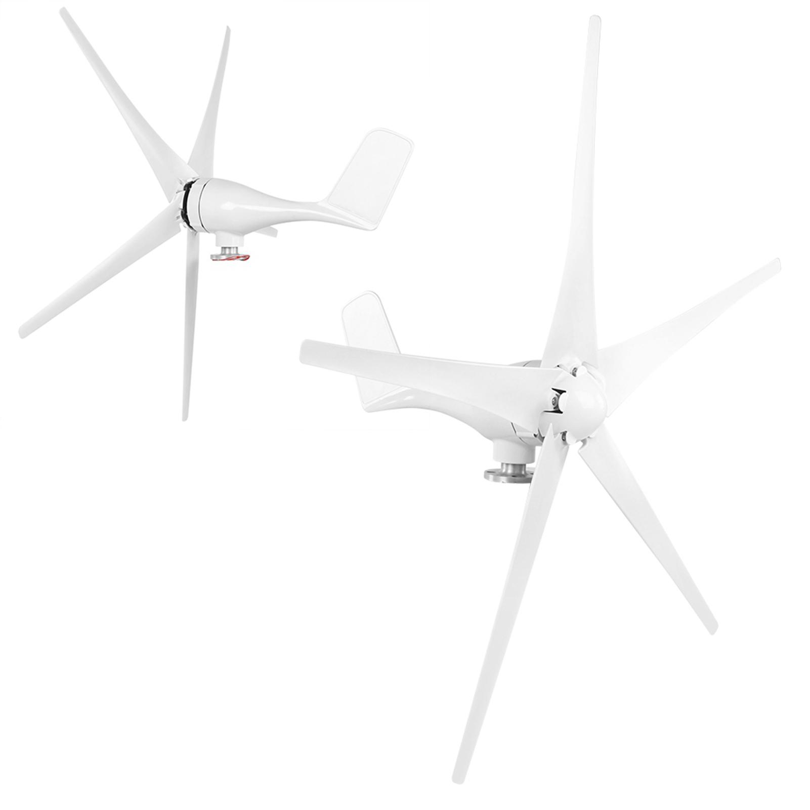 

Wind Turbines 5 Blade Small Windmill Generator Industrial Supplies Machinery Equipment 800W белый