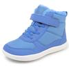 Nowe buty barefoot z szerokim noskiem dla dziewcząt i chłopców | Minimalistyczne buty do kostki wodoodporne zimowe buty śniegowe dla małych dzieci/starszych dzieci | But zimowy