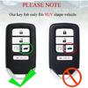 MechanMagic Key Fob Remote Replacement Fits for Honda Civic 2018-/CR-V 2017-/Pilot 2016- KR5V2X(V44) Smart Proximity Keyless Entry Remote Control 47