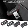 2026 Hot Alfa Romeo Car Seat Belt Buckle Suede Wear Resistant Protector Cover For Alfa Romeo 4C 159 166 Spider Giulia Giulietta