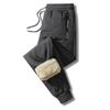 Men's Cotton Pants Autumn and Winter New Elastic Waist Casual Pants Warm Large Size Pants