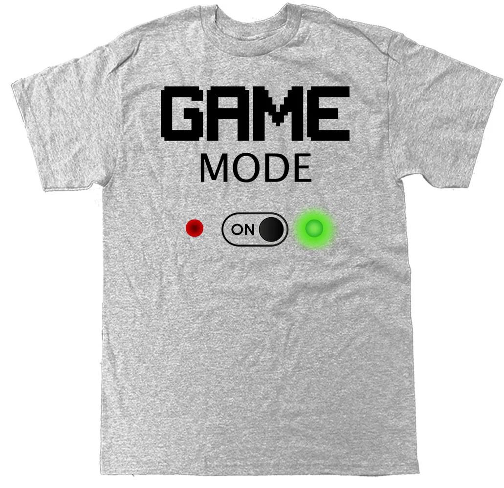 GAME MODE ON Game Headset Video Game Controller Funny Gamer T Shirt 3XL