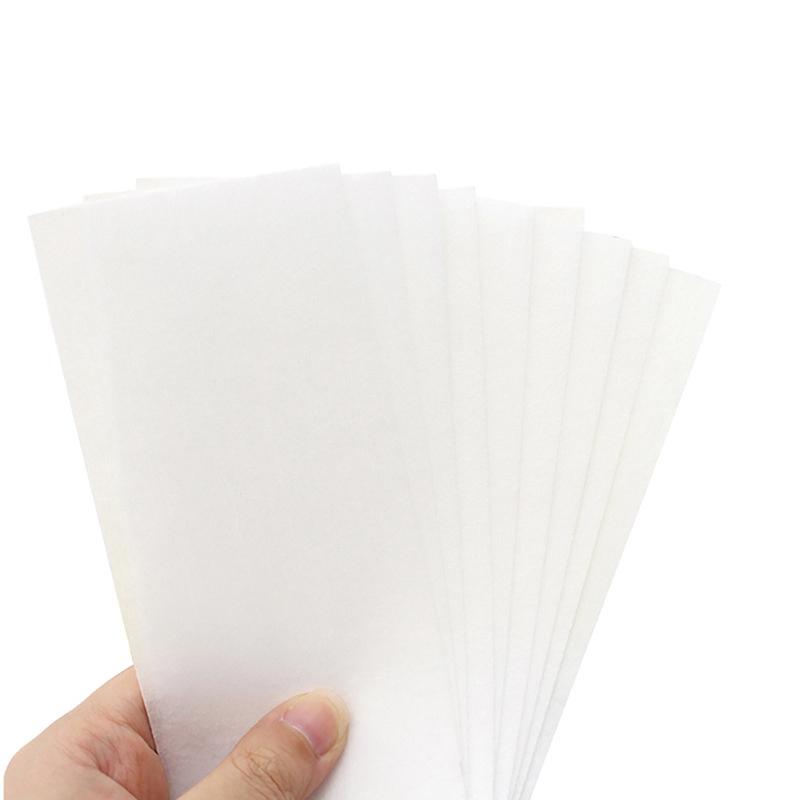 100 Pcs/Set Depilatory Papers Nonwoven Cloth For Face Neck Arm Leg Body Hair Removal Wax Paper Beauty Tools