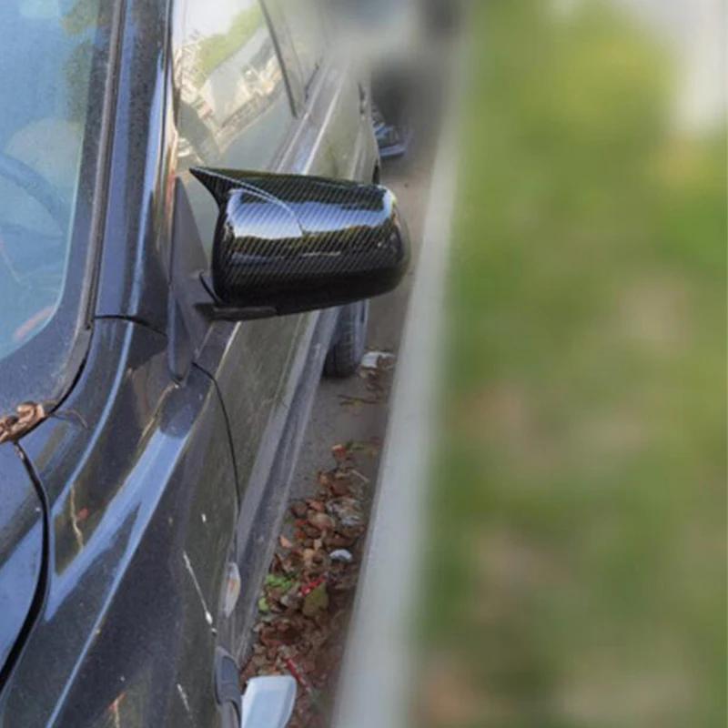 For For Mitsubishi Lancer X 10 EX EVO 2008-2016 Car Sticker Rearview Side Mirror Cover Wing Cap Exterior Rear View Case Trim