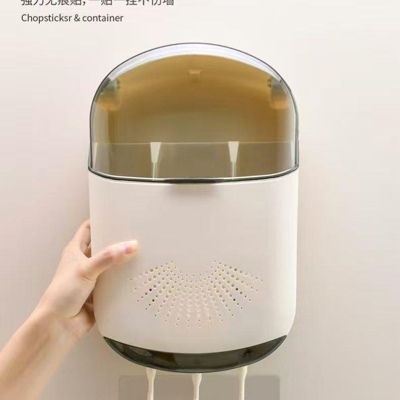 Porta Bastoncini e Utensili Premium da Parete per l'Organizzazione della Cucina