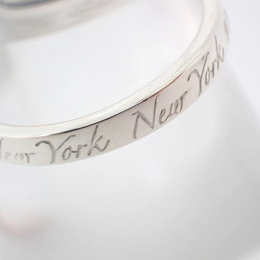 [Pre-owned] TIFFANY/Tiffany 925 Notes Narrow Ring / Size 11.5 / J68-6