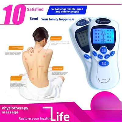 Haushalts-Multifunktions-Digitalmassagegerät, Chinesisches und Englisches Meridiantherapie-Instrument, Elektronisches Puls-Akupunktur-Massagegerät