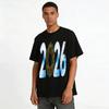2026 Christmas Ice Snow Number Print Casual Holiday Top Pure cotton T-shirt