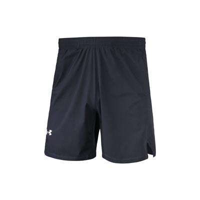 Solid Color Logo Quick-Dry Breathable Elastic Waist Sports Training Woven Shorts Men Bottoms Black 22500209-001