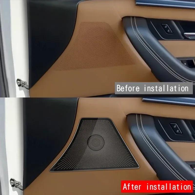 For Mazda CX-60 CX60 CX 60   2024Steel Car Audio Speaker Cover Sticker  Door Loudspeaker Cover Interior Horn Accessories