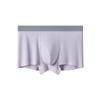 Seamless Men's Mid-Waist Modal Underwear with Breathable Antibacterial Crotch, Solid Color, Large Size