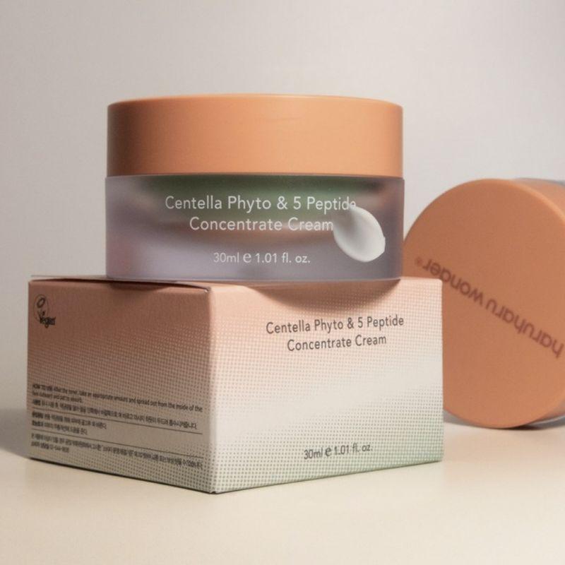 Haruharu Wonder Centella Phyto & 5 Peptide Cream 30ml – Soothing Anti-Aging Moisturizer