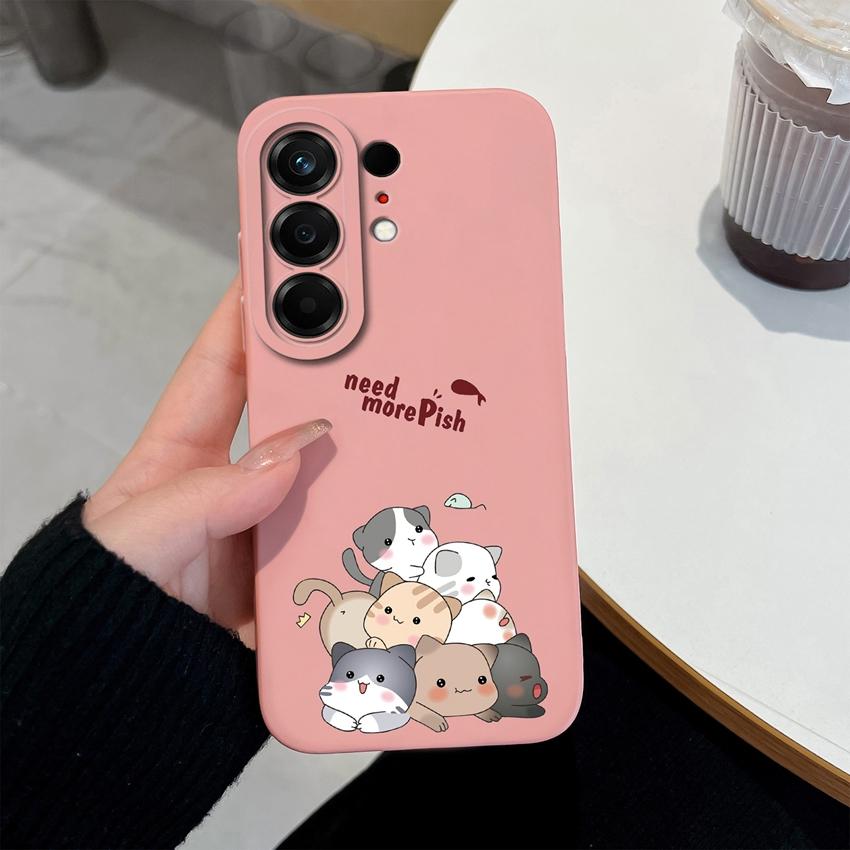 Phone Case For Tecno Camon 50 Pro Ultra Lovely Cartoon Soft Silicone Full Coverage Bumper For Tecno Camon 50Pro 4G 5G Back Cover