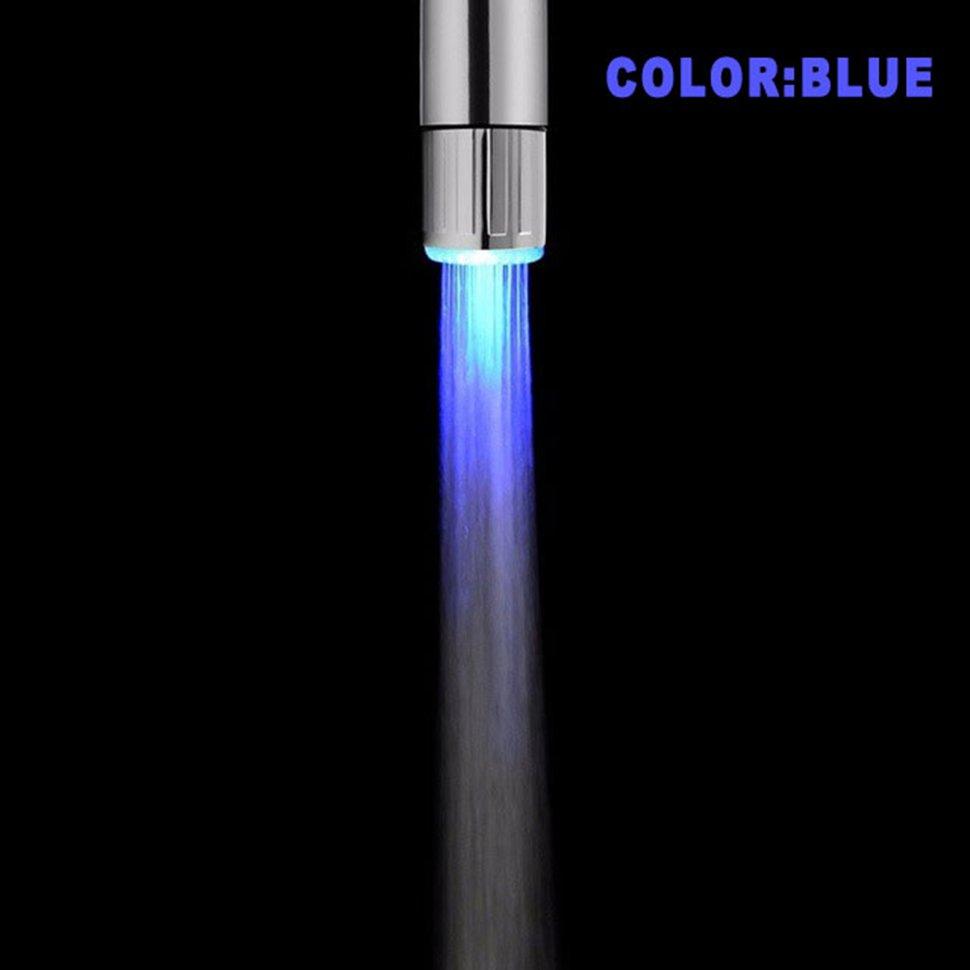 Buy HomrTime LED Temperature Sensitive 3Color Lightup Faucet Bathroom