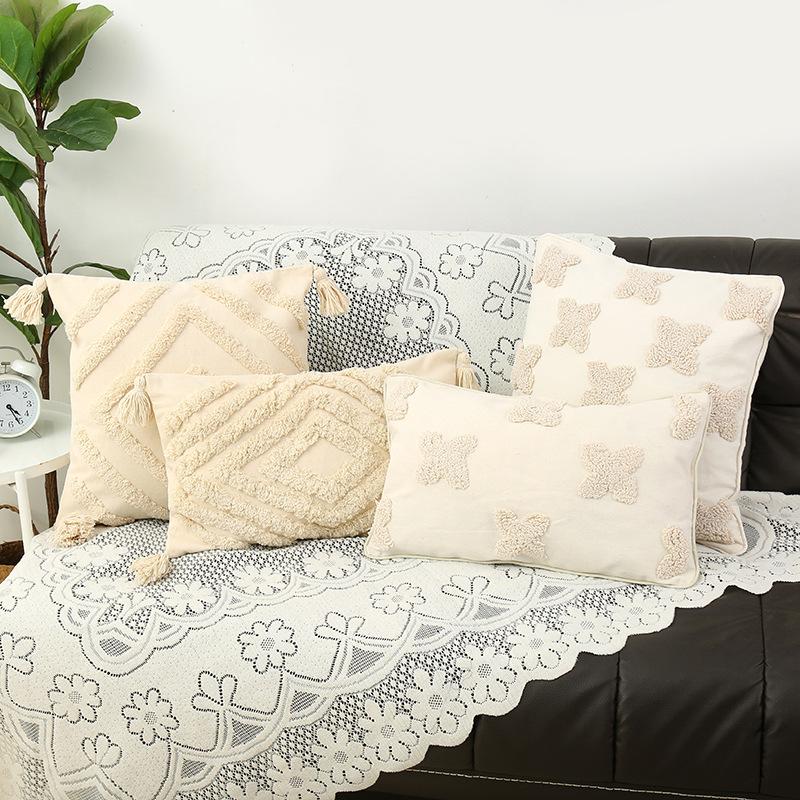 Stue Sofa Pute Pute Soverom Sengegavl Putevar Hjemmedekorasjon Putetrekk Putetrekk
